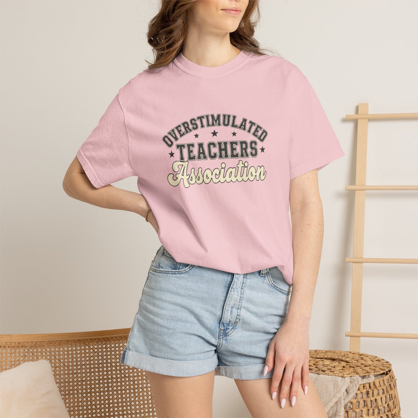 Overstimulated Teachers Association Tee