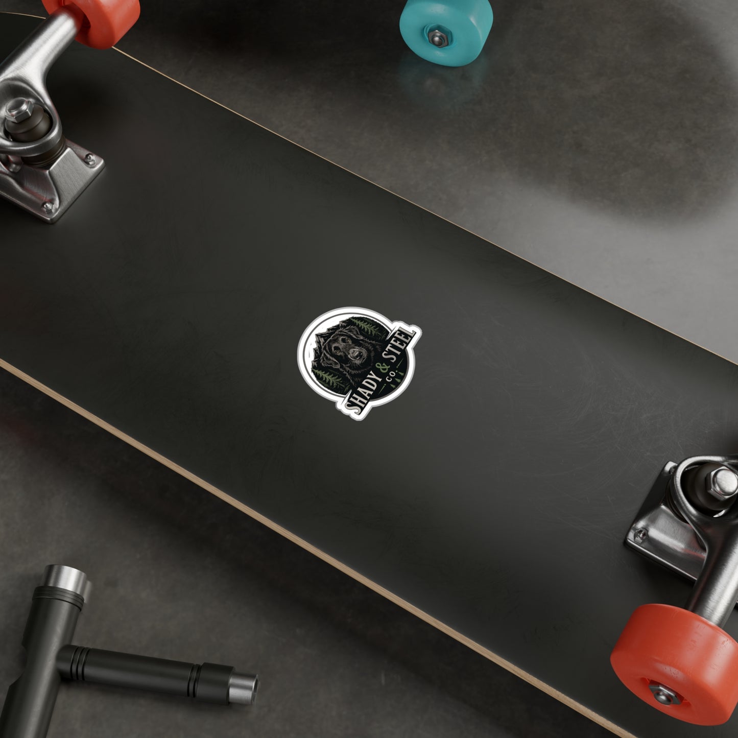 Shady & Steel Co. Logo Sticker
