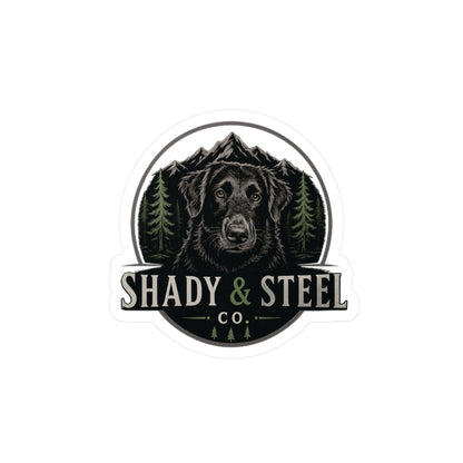 Shady & Steel Co. Logo Sticker