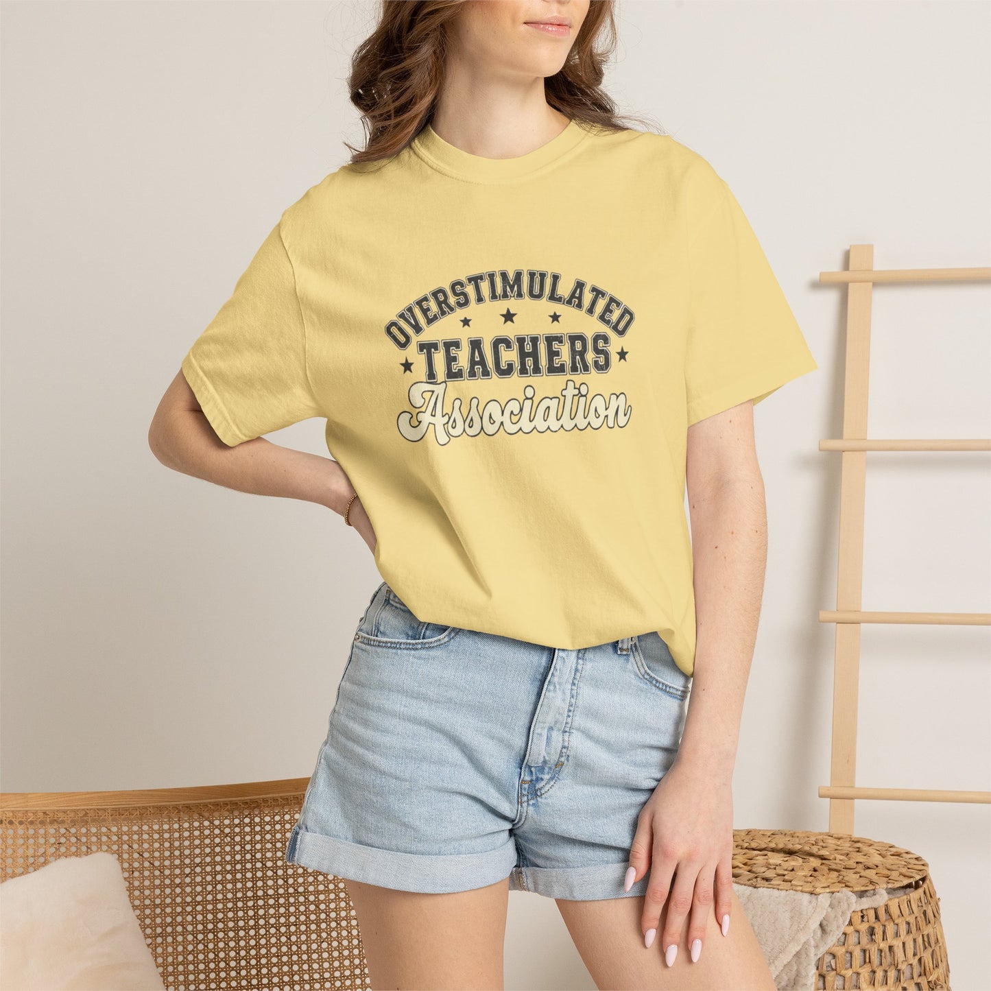 Overstimulated Teachers Association Tee