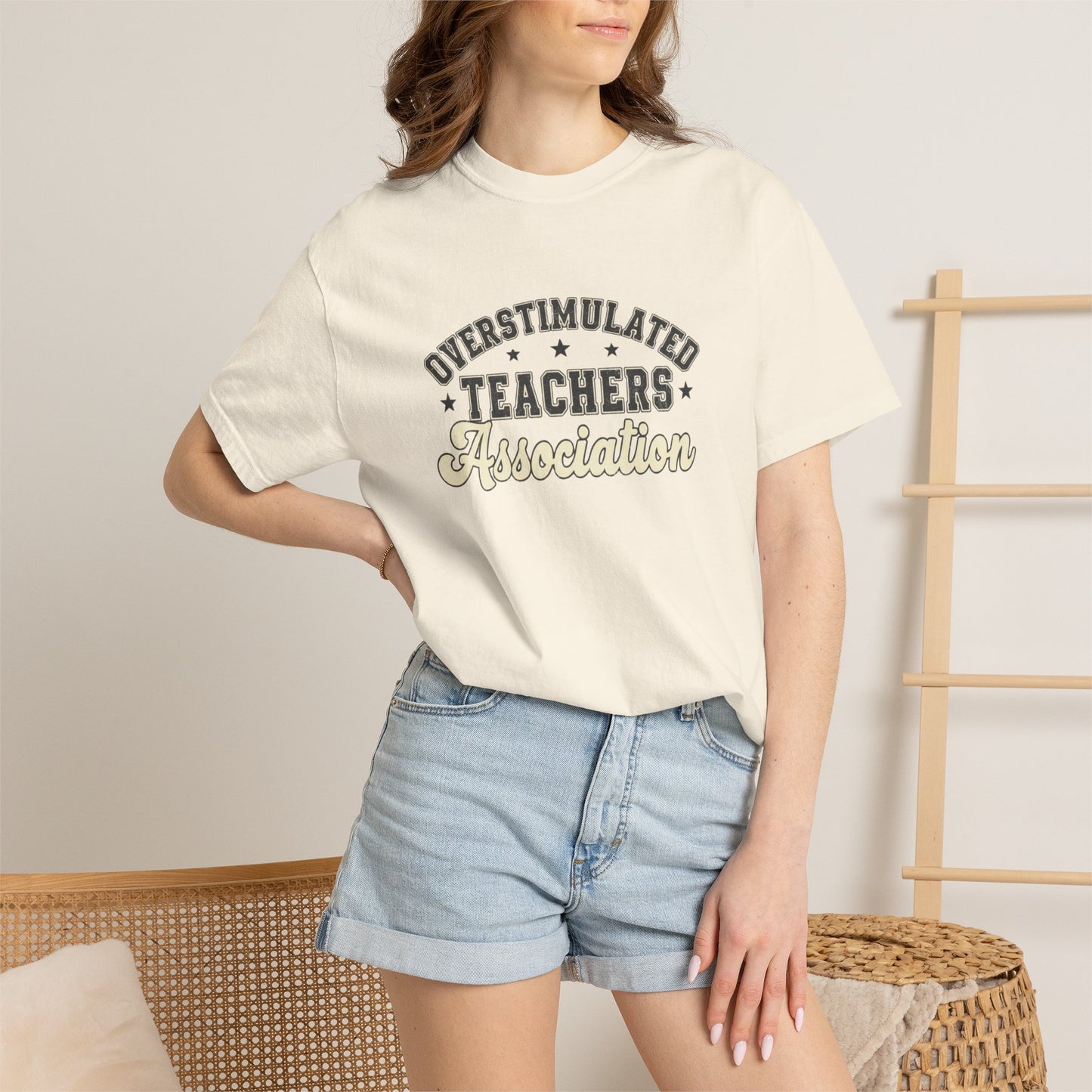 Overstimulated Teachers Association Tee