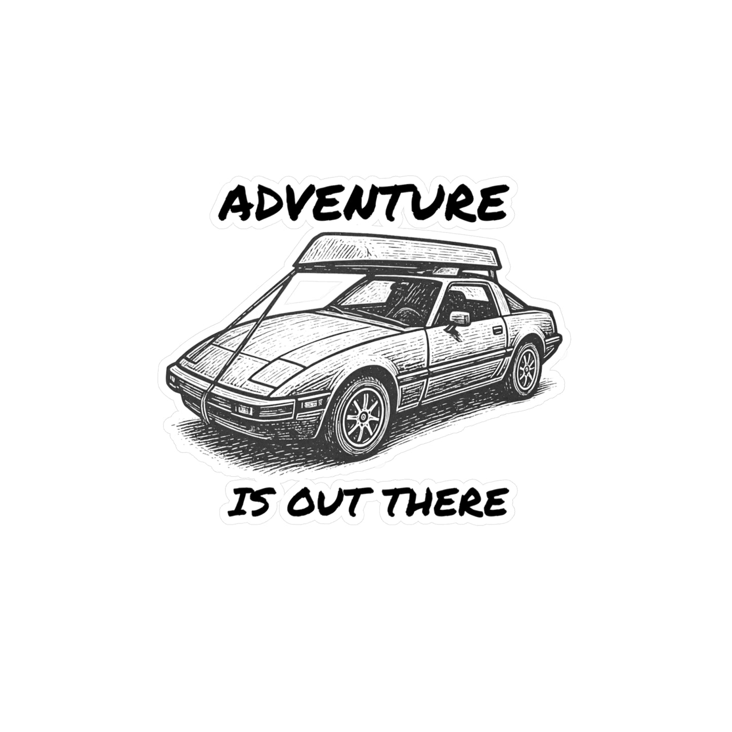 Adventure Is Out There Vinyl Decal