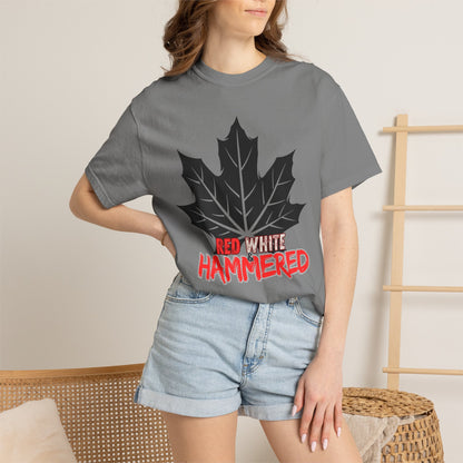 Red, White & Hammered Canada Day Tee