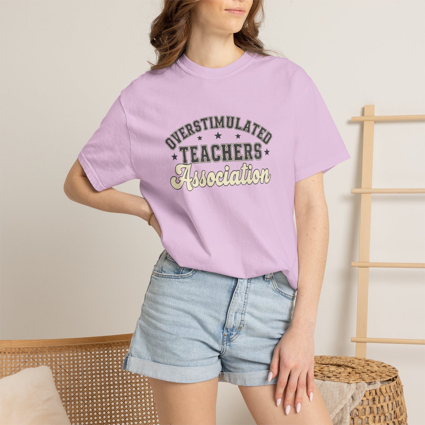 Overstimulated Teachers Association Tee