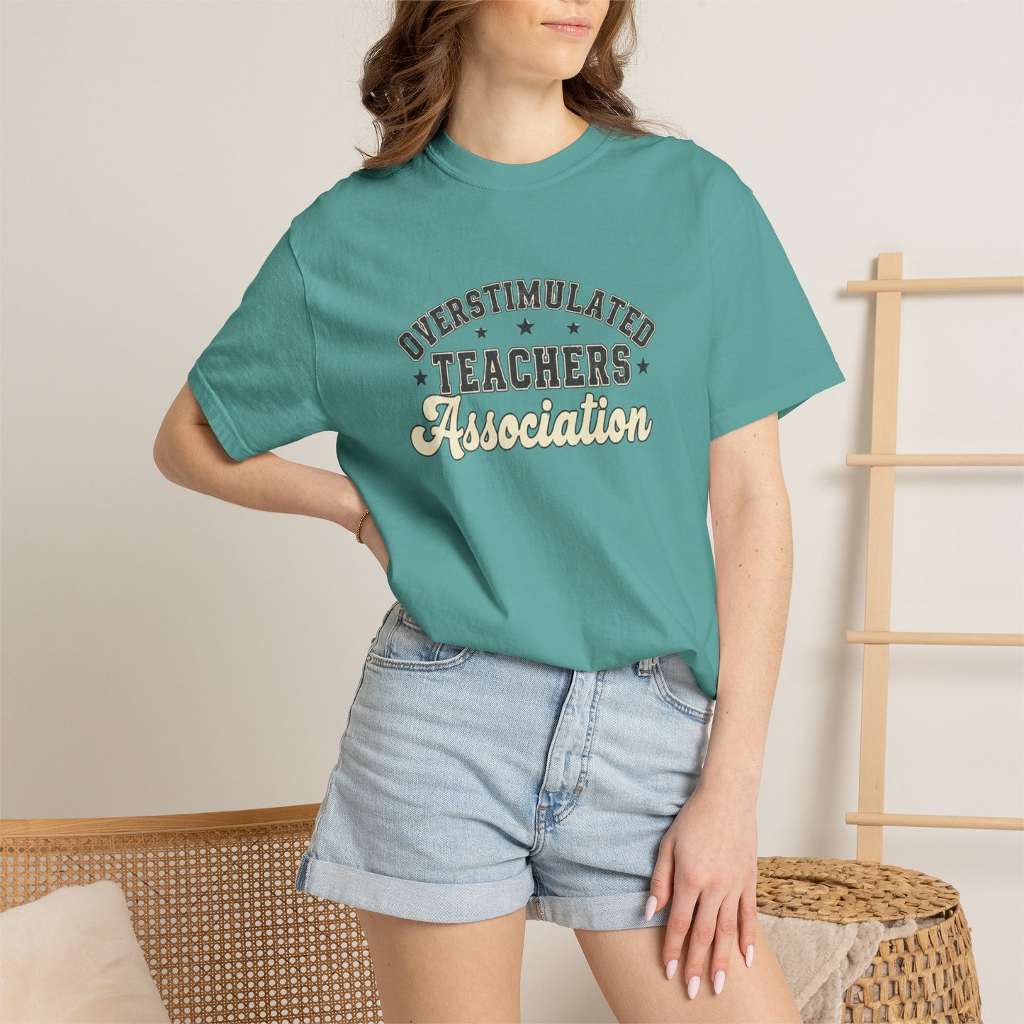 Overstimulated Teachers Association Tee