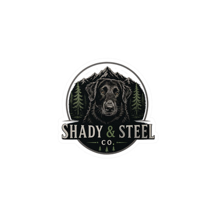 Shady & Steel Co. Logo Sticker