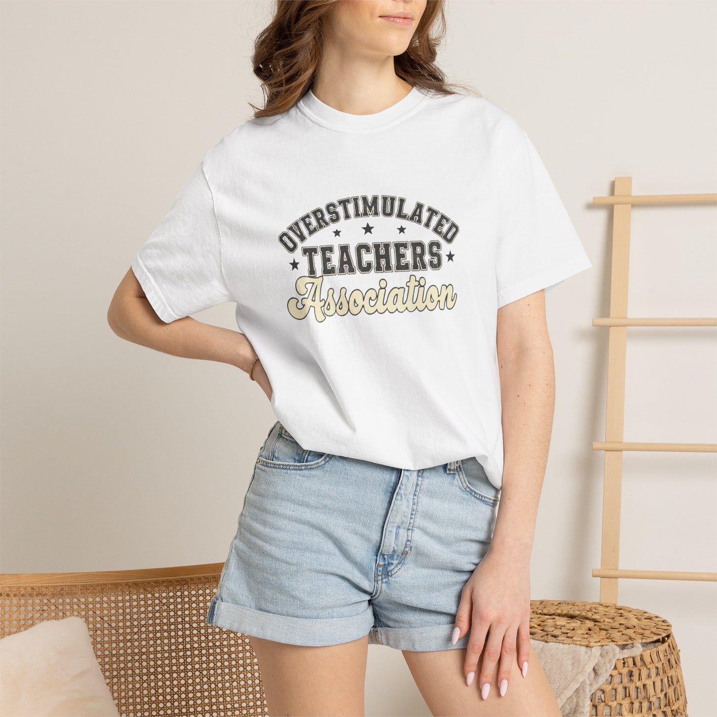 Overstimulated Teachers Association Tee