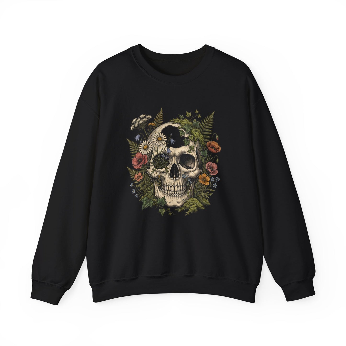 Feral & Free Skull Crewneck Sweatshirt