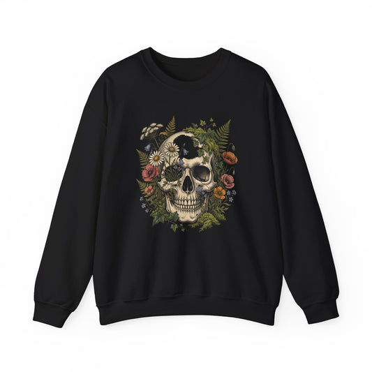 Feral & Free Skull Crewneck Sweatshirt